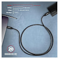 Miniatyrbilde 6 av 7: AXAGON, USB Type-C til USB Type-C, SPEED + USB-C, USB 20Gbps-kabel, 0,5 m, BUCM32-CM05AB