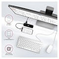 Miniatyrbillede 5 af 7: AXAGON, SuperSpeed ​​USB-C COMBO 6i1 Hub, HMC-6GL