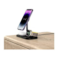 Miniatyrbillede 5 af 8: Tech-Protect trådløs oplader QI15W A22 3in1 Magnetic MagSafe, sort