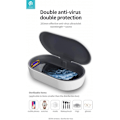 Miniatyrbild 8 av 10: Desinfektionsapparat Trådlös laddning Desinfektionsbox Vit, Devia