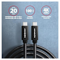 Pikkukuva 2 / 7: AXAGON, USB Type-C - USB Type-C, SPEED + USB-C, USB 20 Gbps kaapeli, 0,5 m, BUCM32-CM05AB