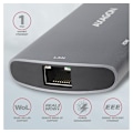 Pikkukuva 4 / 9: AXAGON, SuperSpeed ​​USB-C Combo 6in1 Hub, HMC-6M2