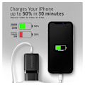 Miniatyrbild 5 av 7: AXAGON, Väggladdare 1x port USB-C, PD3.0/PPS/QC4+/AFC/FCP/Apple, 20W, ACU-PD20