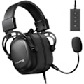 Miniatyrbillede 1 af 4: Hovedtelefon til PC Hypergang 2 USB 7.1 Sort, Hator