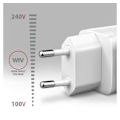 Miniatyrbilde 3 av 7: AXAGON, vegglader 1x port USB-C, PD3.0 / PPS /QC4+/AFC/FCP/Apple, 20W, ACU-PD20W
