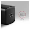 Pikkukuva 4 / 7: AXAGON, Sil seinälaturi 1x portti USB-C, PD3.0/PPS/QC4+/SFC/AFC/Apple, 30W, ACU-PD30
