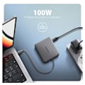 Miniatyrbillede 4 af 5: AXAGON, USB-C 5 Gbps SuperSpeed ​​5in1 Hub, HMC-5HL