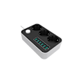 Miniatyrbilde 1 av 2: ColorWay, strømuttak: 3 EU-plugger/6USB svart, CW-CHE36B