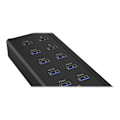 Pikkukuva 9 / 10: Raidsonic, USB-keskitin, 7-porttinen teollisuuskeskitin, IB-HUB1703-QC3