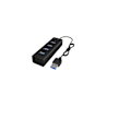 Miniatyrbilde 7 av 11: Raidsonic, USB-hub, 4-porters USB 3.0-hub, IB-HUB1409-U3