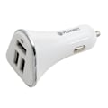 Miniatyrbilde 1 av 2: Platinet billader + kabel 3xUSB 5200mA, hvit (43722)