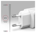 Miniatyrbild 3 av 6: AXAGON, väggladdare 2x port (USB-A+USB-C), 30W, ACU-PQ30W