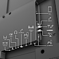 Miniatyrbild 3 av 8: TV-apparat 55" (4k/smart, qled, 3840x2160, trådlöst LAN, bluetooth, google TV, svart, 55qg7c14), Thomson