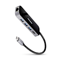 Pikkukuva 1 / 7: AXAGON, SuperSpeed ​​USB-C COMBO 6in1 Hub, HMC-6GL