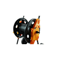Miniatyrbilde 4 av 5: Slangetrommelvogn AQUA REEL 1/2"-45m Black