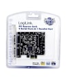 Miniatyrbilde 4 av 6: Logilink, parallell/seriell, 2 x seriell (COM), 1 x parallell (LPT)