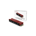 Miniatyrbillede 11 af 11: AXAGON, Passiv aluminiumskøler til alle M.2 SSD'er, størrelse 2280, høj 12 mm, CLR-M2
