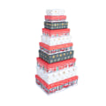 Miniatyrbilde 2 av 2: Eske NOEL 33x23,5cm, med lokk, bland