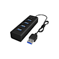 Miniatyrbillede 2 af 11: Raidsonic, USB Hub, 4 port USB 3.0 hub, IB-HUB1409-U3