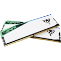 Miniatyrbillede 9 af 10: RAM Viper Elite 5 RGB Hvid 2x16GB DDR5 6200MHz DIMM CL42 PVER532G62C42KW, Patriot