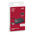 Miniatyrbillede 3 af 3: Speedlink USB-hub Snappy Evo 4-port (SL-140109-BK)