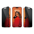 Miniatyrbillede 3 af 4: PanzerGlass, Skærmbeskytter, Apple, iPhone 15 Pro, Glas, Sort, Ultra-Wide Fit m. EasyAligner