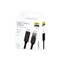 Pikkukuva 3 / 3: Platinet-kaapeli USB-C - USB-C 5A 100W 2m, musta (45579)