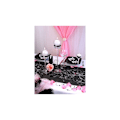 Miniatyrbillede 4 af 4: Organza sort med print