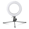 Miniatyrbilde 1 av 6: Platinet ringlys PMRL6 Vlog LED Desktop 6"