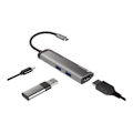 Miniatyrbild 2 av 6: Natec, USB-hubb, Multi-Port Adapter, Fowler Slim