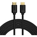 Pikkukuva 1 / 4: Liitäntätarvikkeet, HDMI 2.0 kaapeli 4K 30 Hz 3D HDR 18 Gbps 5m Musta, Baseus