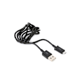 Pikkukuva 1 / 2: Platinet-kaapeli microUSB 1m, musta
