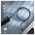 Miniatyrbilde 6 av 8: AXAGON, USB Type C - USB Type C, Data og lading USB4 Gen 3x2-kabel, 1 m, BUCM432-CM10AB