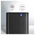 Miniatyrbild 5 av 11: AXAGON, Extern USB-C 3.2 Gen 2 metallbox för M.2 NVMe & SATA SSD-diskar, EEM2-SB2