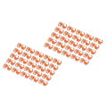 Miniatyrbilde 1 av 6: Digitus, Patch-kabelklemmer, Fargeklemmer for Patch-kabel, A-CC-O