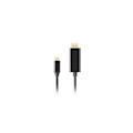 Miniatyrbillede 3 af 4: Lanberg, USB-C til DisplayPort-kabel, CA-CMDP-10CU-0018-BK