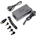 Miniatyrbillede 1 af 4: Tilbehør til PC GX-96W Universal Laptop Oplader 13 Porte 96W Sort, Riff