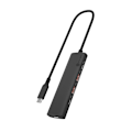 Pikkukuva 1 / 7: Raidsonic, 4-porttinen USB 3.2 Gen 2 -keskitin virtalähteellä, IB-HUB1437-CPD