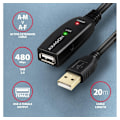 Miniatyrbillede 2 af 8: AXAGON, USB Type-A til USB Type-A, USB repeater kabel, ADR-220