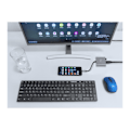Miniatyrbillede 11 af 11: Natec, USB-C Dock, USB-C Multiport Adapter, NMP-1607