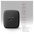Pikkukuva 3 / 7: AXAGON, Sil seinälaturi 1x portti USB-C, PD3.0/PPS/QC4+/SFC/AFC/Apple, 30W, ACU-PD30