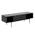 Miniatyrbillede 1 af 3: TV-bord ANGUS 140x40xH44cm, sort