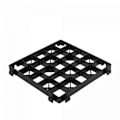 Miniatyrbillede 1 af 4: Sæt med 10 produkter. Haverist OPTIMAL GRID sort, højde 30mm / 333x333mm