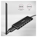Miniatyrbillede 4 af 6: AXAGON, SuperSpeed ​​USB-A FLAT Hub, HUE-F7A