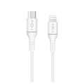 Pikkukuva 1 / 2: Kiinteä virtajohto, data- ja latauskaapeli USB/lightning-liittimillä ja PD-tuella