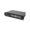 Miniatyrbilde 1 av 10: Digitus, 16-porters Gigabit Ethernet-svitsj, DN-80115
