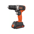 Miniatyrbild 1 av 6: BLACK & DECKER, sladdlös borrskruvdragare, BCD001C2-QW