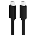 Pikkukuva 1 / 2: Platinet-kaapeli USB-C - USB-C 5A 100W 1m, musta (PUCC5A1B)