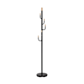 Miniatyrbillede 1 af 2: Knagerække GLADE D28xH174cm, sort