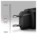 Miniatyrbilde 2 av 7: AXAGON, Sil vegglader 1x port USB-C, PD3.0/PPS/QC4+/SFC/AFC/Apple, 30W, ACU-PD30